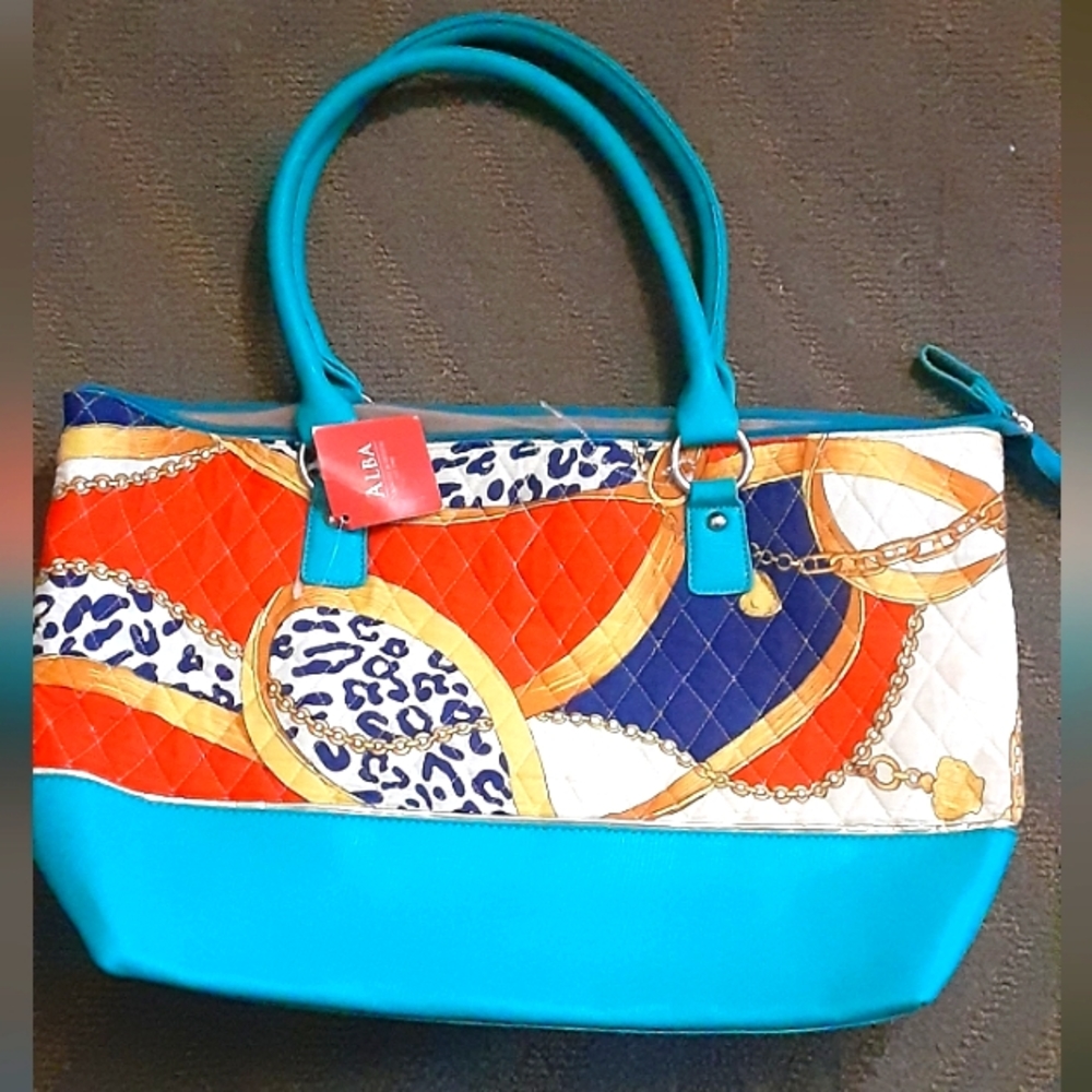 Large/XL ALBA bag multicolored brand new never used